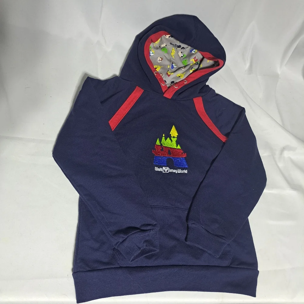 Walt Disney World Kids Small Pullover Hoodie‎ Hindsight 2020 Pluto